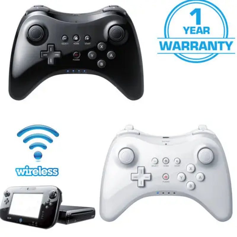 Wireless Classic Pro Controller Joystick Gamepad for Nintend Wii U Pro with USB Cable Wireless Controller
