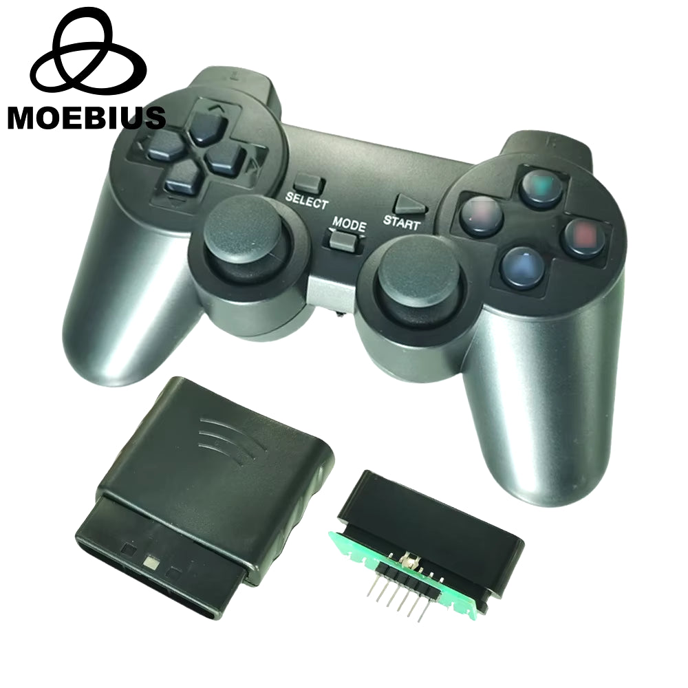 Arduino 2.4G Wireless PS2 Controller Gamepad Joystick with Receiver Dual Shock Motor STM32 Robot Arm Mecanum Wheel Robot Car Kit