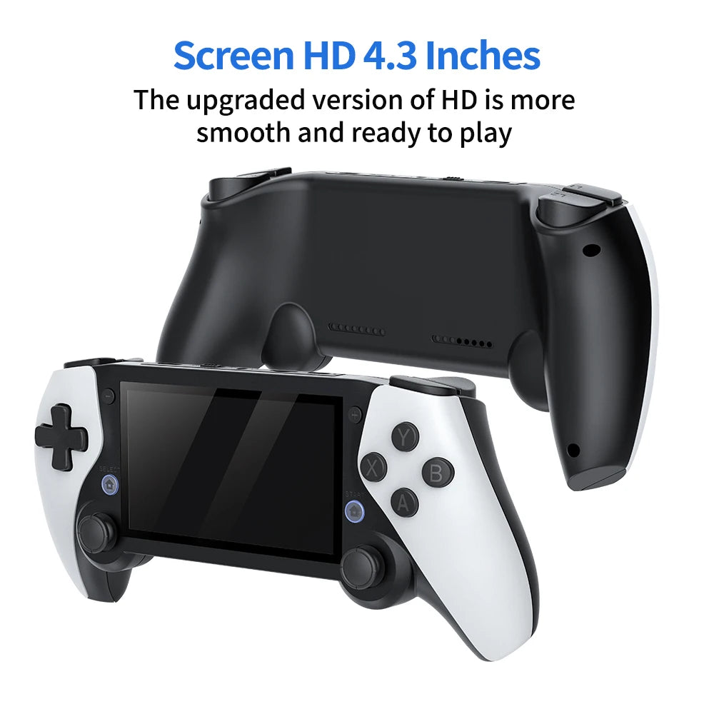 M25 Handheld Game Player Portable Retro Gaming Console 4.3” Screen 256G 70000+ Games for PS1 PSP N64 Play Anytime Anywhere