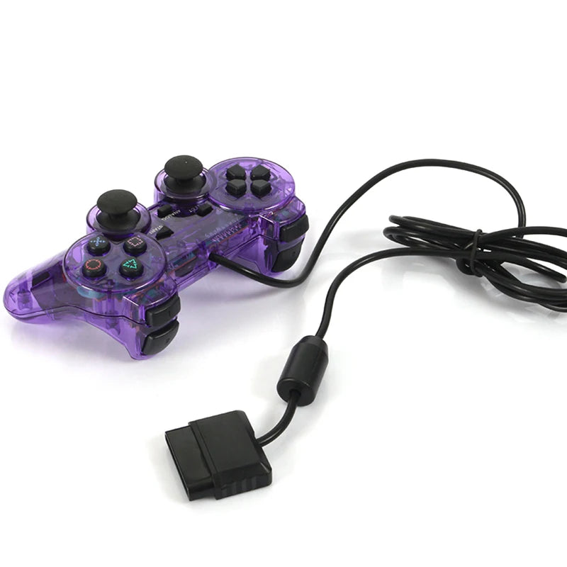 Wired Analog Controller Gamepad Joystick Joypad for PS2/PS1/PS One/Psx Console Dual Shock Vibration Joypad Wired Controller