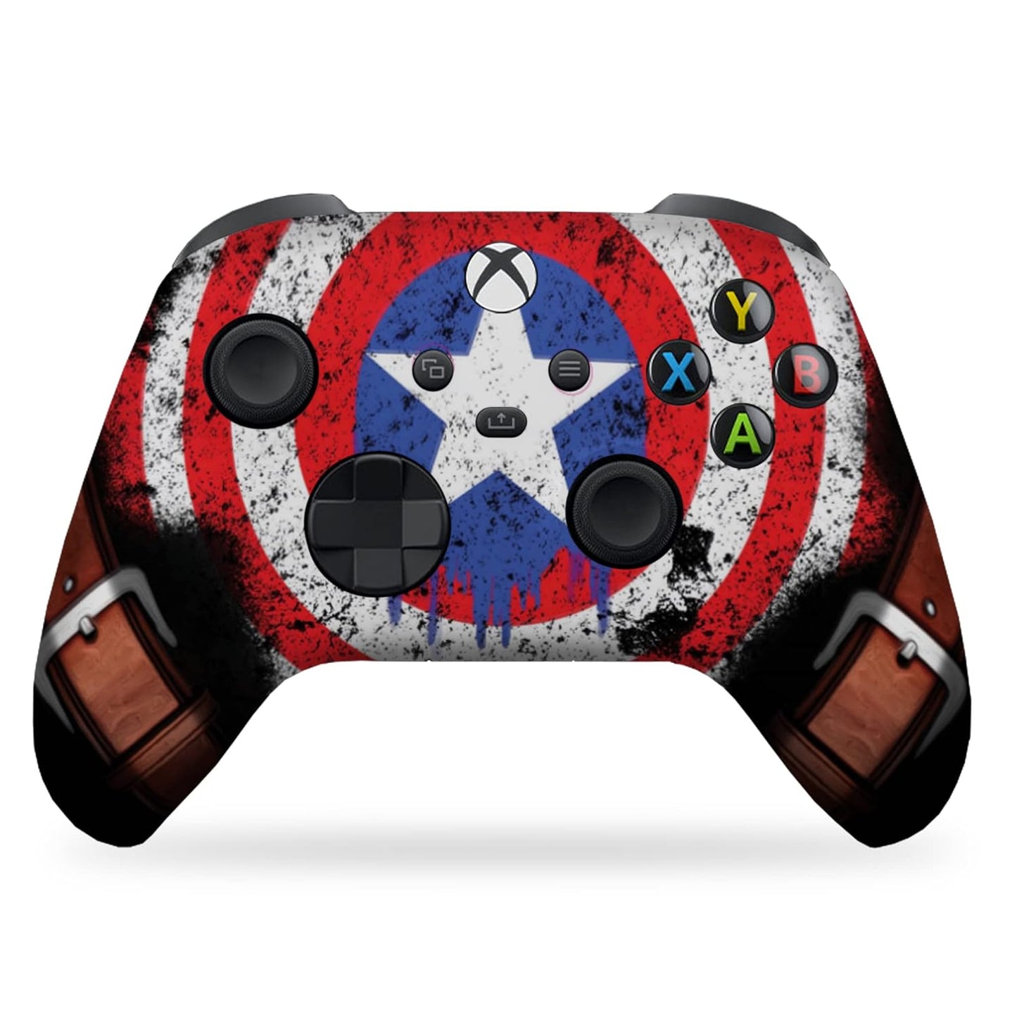 Americcan Soldier Custom X-Box Controller Wireless Compatible with X-Box One/X-Box Series X/S Proudly Customized in USA with Permanent HYDRO-DIP Printing (NOT JUST a SKIN)