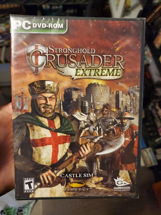 Stronghold Crusader Extreme (PC Games, 2008) NEW SEALED