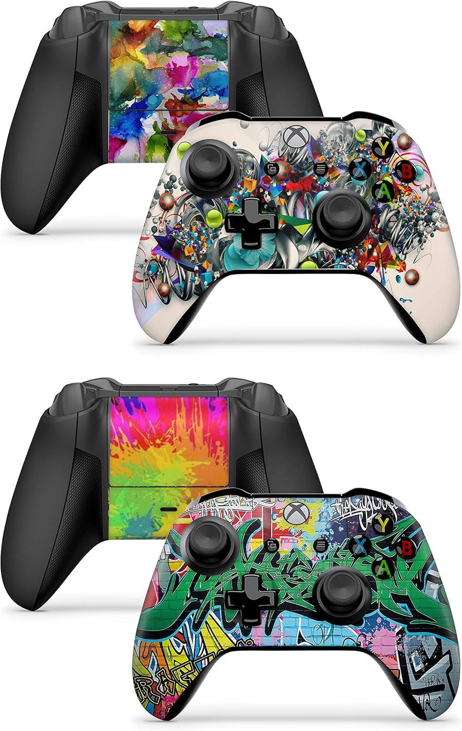 Graffiti Skins for Xbox ONE X XBX Console Decal Vinal Sticker + 2 Controller Set