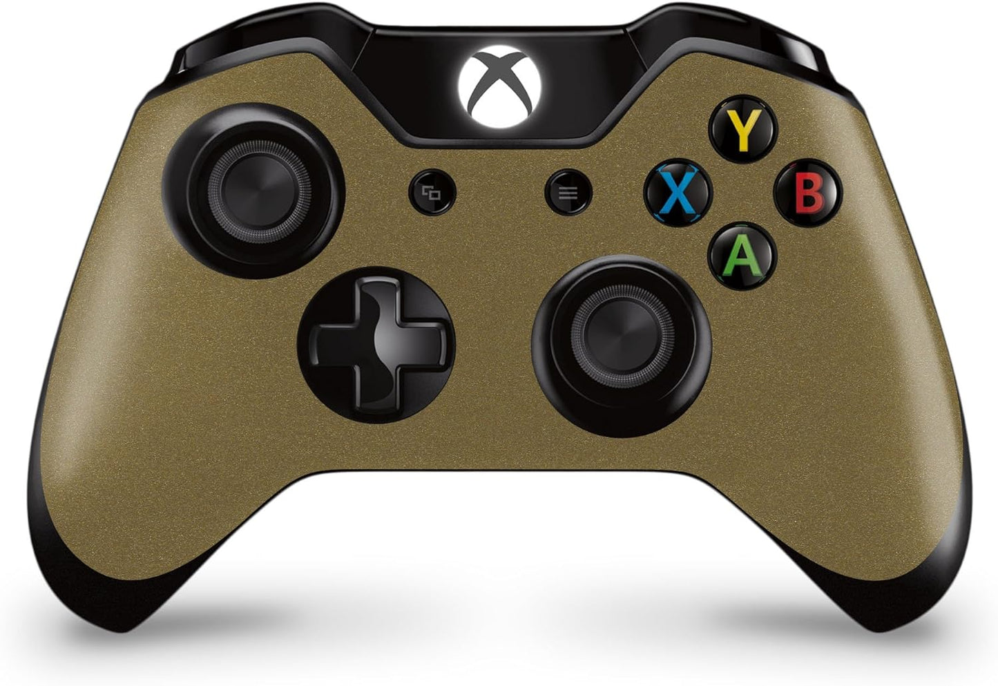 Xbox One Metallic Gold Look Console Skin Decal Sticker + 2 Controller Skins Compatible Xbox One & Kinect