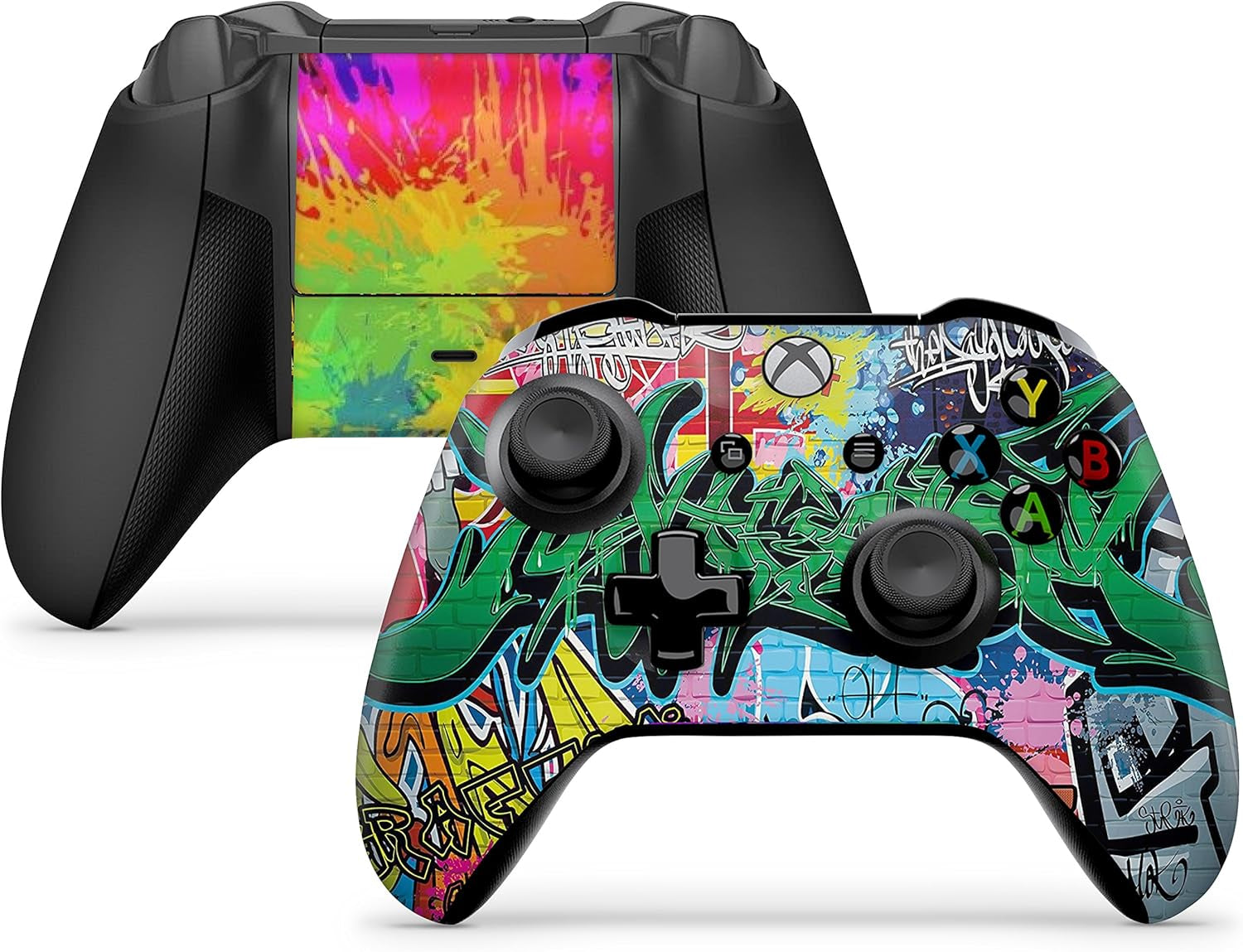 Graffiti Skins for Xbox ONE X XBX Console Decal Vinal Sticker + 2 Controller Set