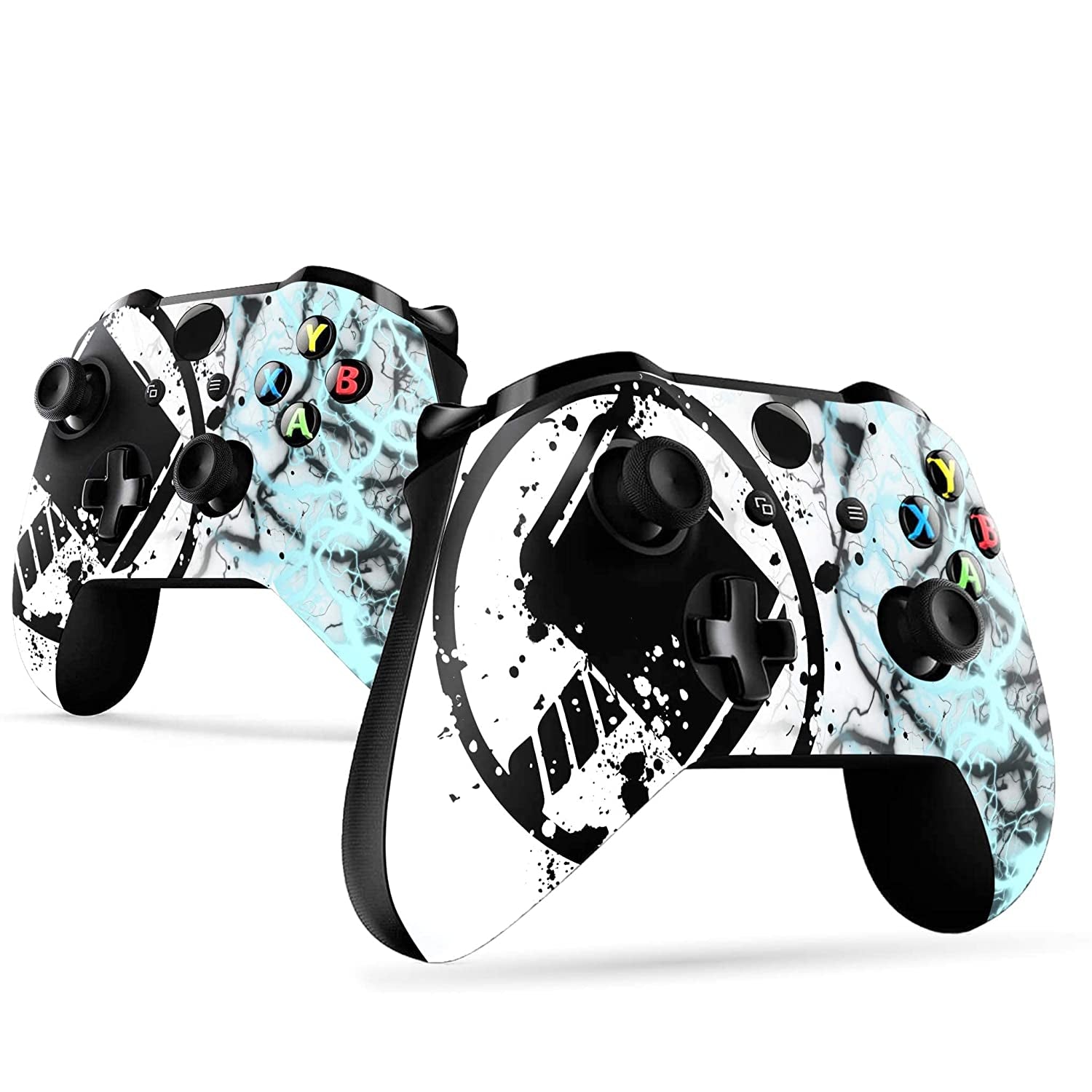 Thunderr God Custom X-Box Controller Wireless Compatible with X-Box One/X-Box Series X/S Proudly Customized in USA with Permanent HYDRO-DIP Printing (NOT JUST a SKIN)