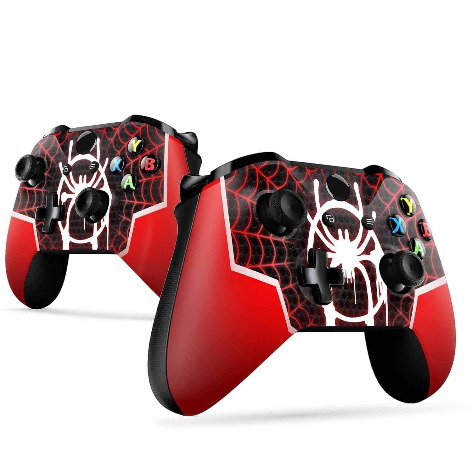 Spideyy Morales Custom X-Box Controller Wireless Compatible with X-Box One/X-Box Series X/S Proudly Customized in USA with Permanent HYDRO-DIP Printing (NOT JUST a SKIN)