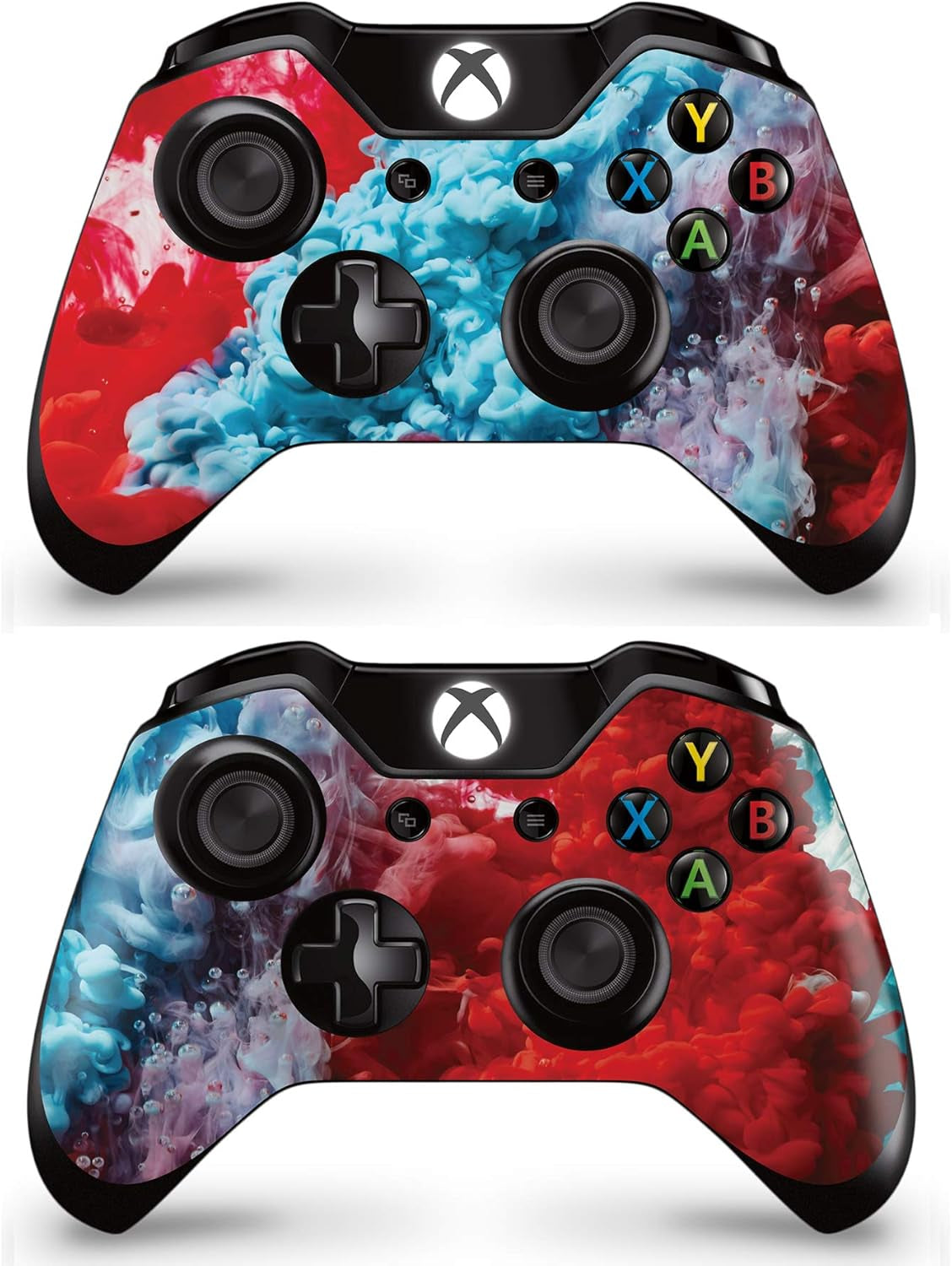 GNG Colour Explosion Console Skin Decal Sticker + 2 Controller Skins Compatible with Xbox One & Kinect