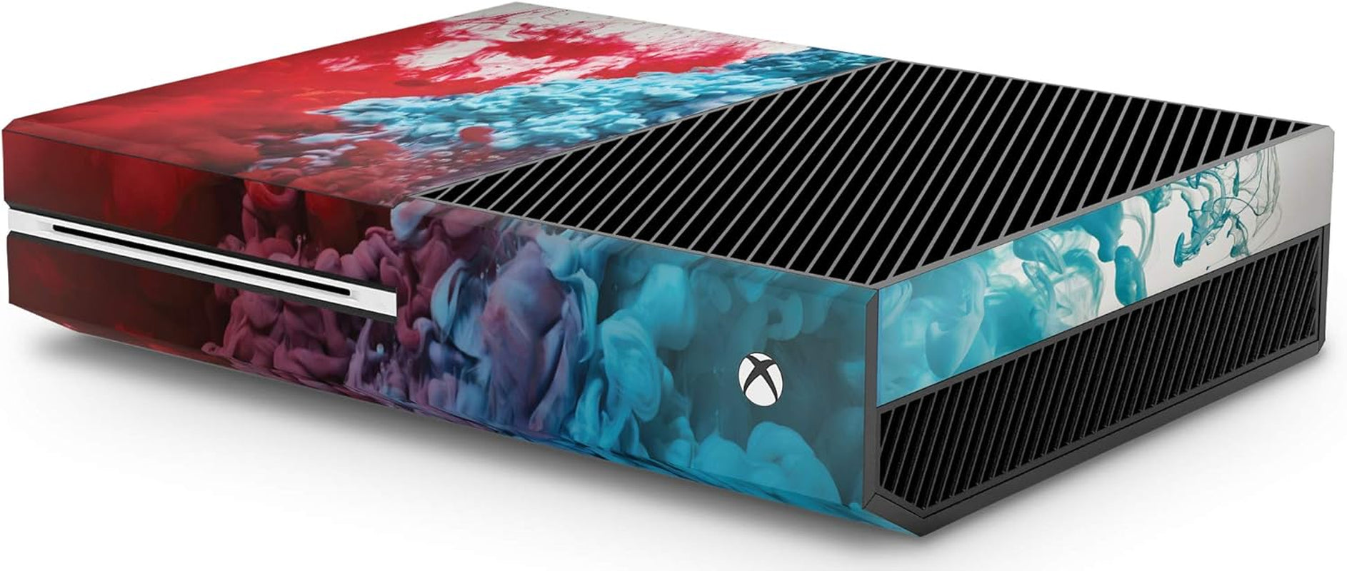 GNG Colour Explosion Console Skin Decal Sticker + 2 Controller Skins Compatible with Xbox One & Kinect