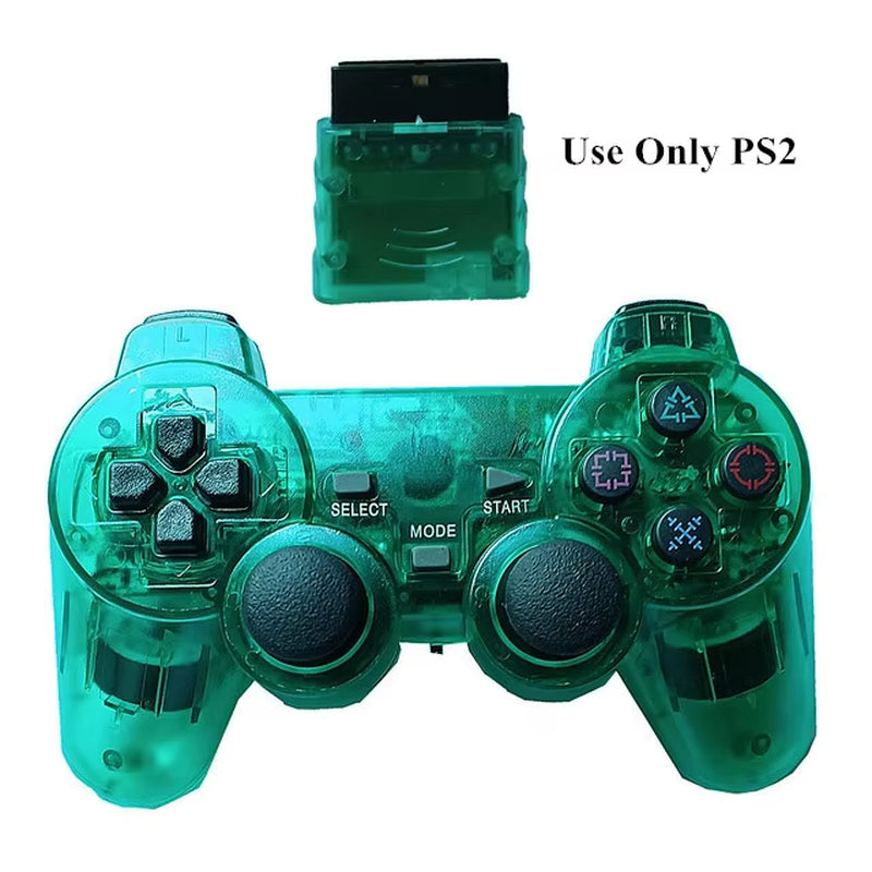 2.4G Wireless Controller for PS2 Gamepad for PS2 Wireless Joystick for PS2 PC Andriod Phone Game Controller