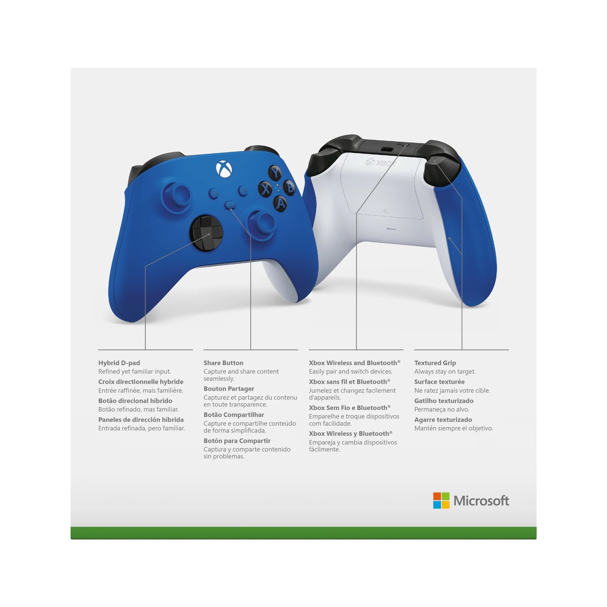 Xbox Wireless Controller - Shock Blue