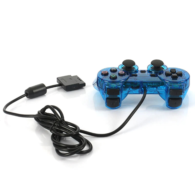 Wired Analog Controller Gamepad Joystick Joypad for PS2/PS1/PS One/Psx Console Dual Shock Vibration Joypad Wired Controller