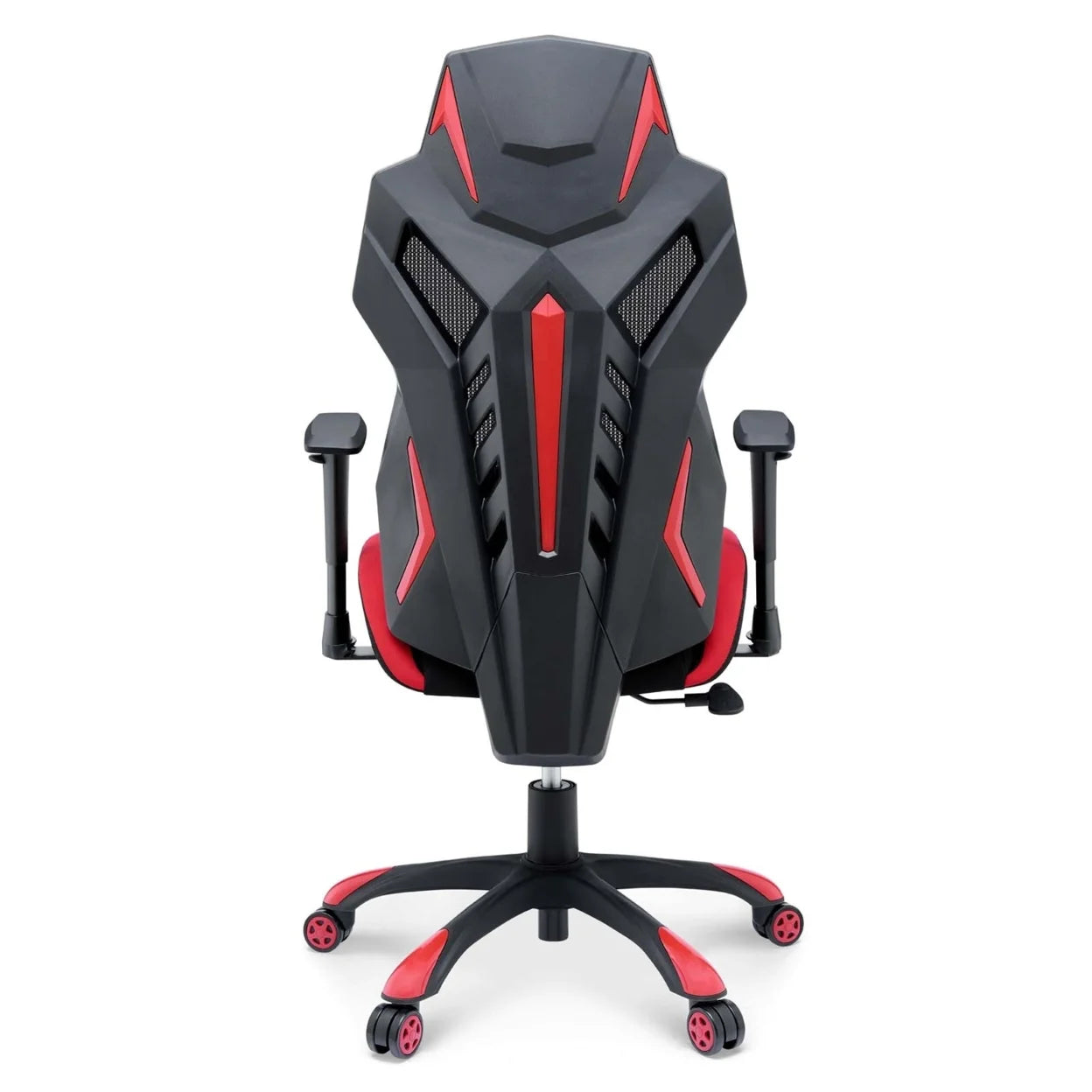 Speedster Modern Mesh Fabric Gaming Computer Chair in Black/Red