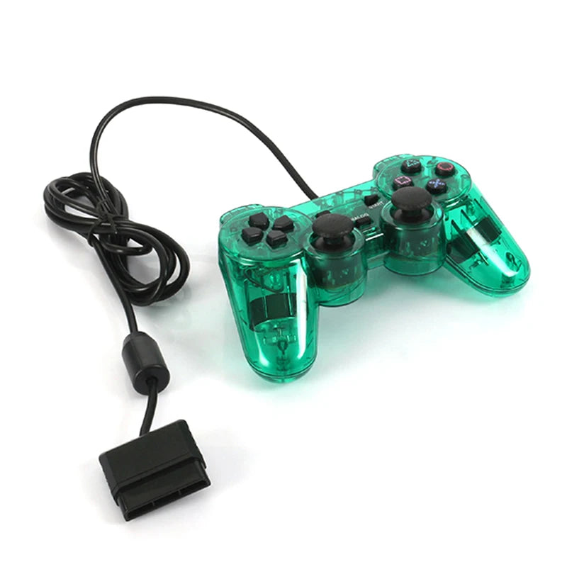 Wired Analog Controller Gamepad Joystick Joypad for PS2/PS1/PS One/Psx Console Dual Shock Vibration Joypad Wired Controller