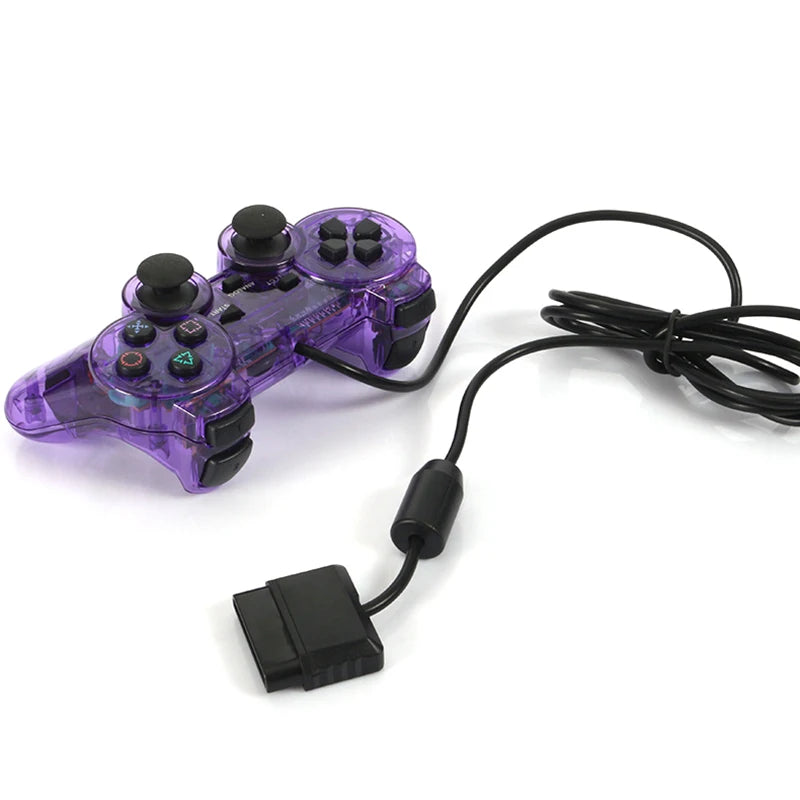 Wired Analog Controller Gamepad Joystick Joypad for PS2/PS1/PS One/Psx Console Dual Shock Vibration Joypad Wired Controller