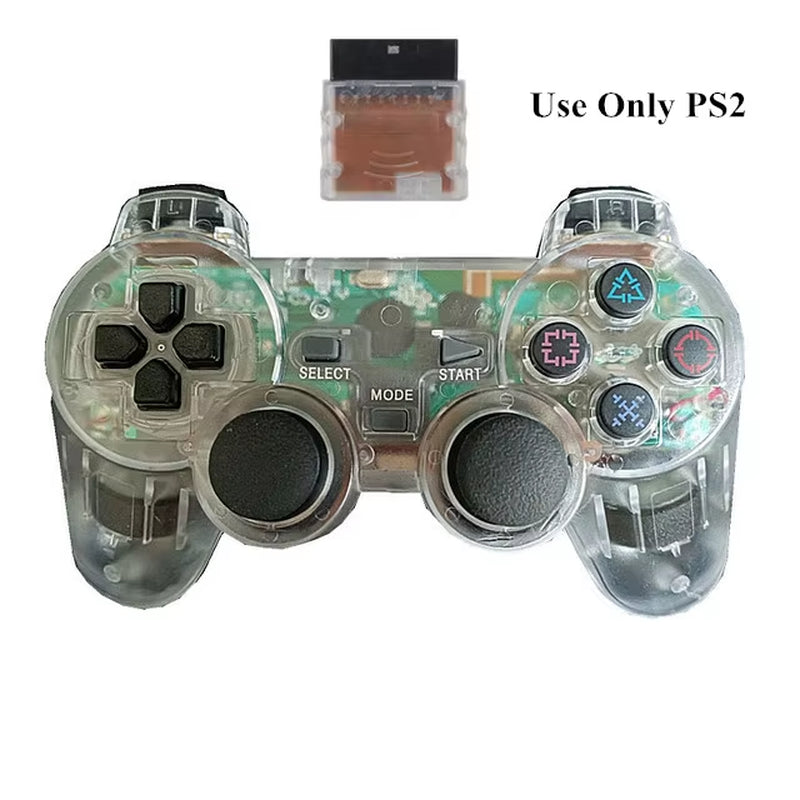 2.4G Wireless Controller for PS2 Gamepad for PS2 Wireless Joystick for PS2 PC Andriod Phone Game Controller