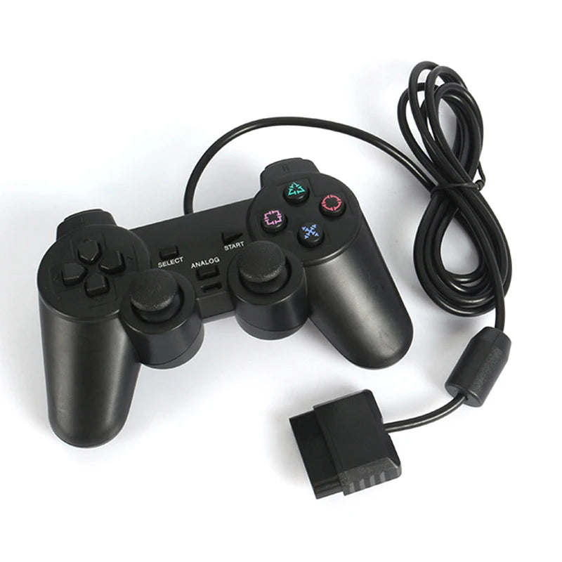 Wired Analog Controller Gamepad Joystick Joypad for PS2/PS1/PS One/Psx Console Dual Shock Vibration Joypad Wired Controller