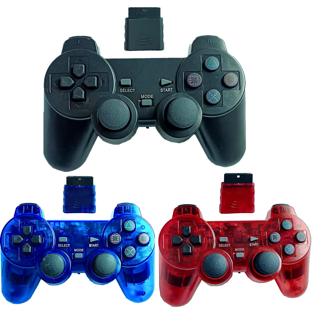 2.4G Wireless Controller for PS2 Gamepad for PS2 Wireless Joystick for PS2 PC Andriod Phone Game Controller