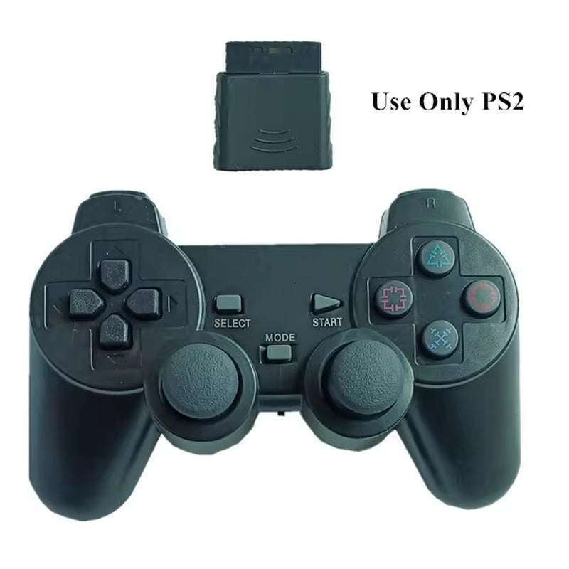 2.4G Wireless Controller for PS2 Gamepad for PS2 Wireless Joystick for PS2 PC Andriod Phone Game Controller